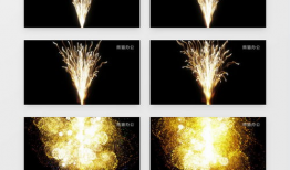 礼花动画短视频,一场视觉盛宴的瞬间捕捉